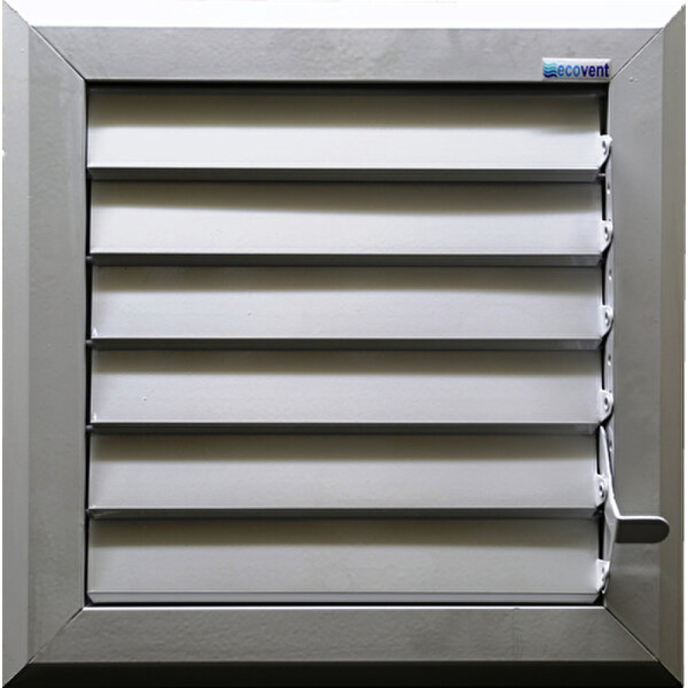 Temmenfez Ecovent 30X30 Beyaz Alüminyum Menfez Banyo Ve Wc Havalandırma Panjur - 30x30 Cm Nalburiye & Hırdavat Fiyatı