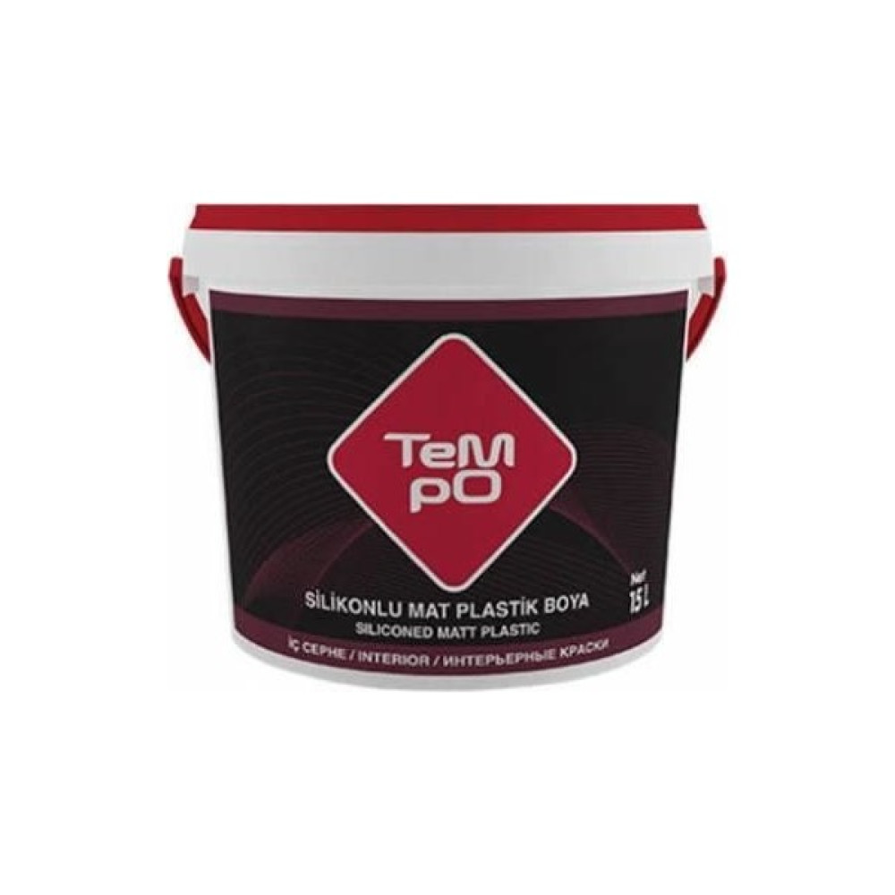Tempo Filli Boya Tempo Silikonlu Iç Cephe Boyası 10 kg - Nil Yeşili İç Cephe Duvar Boyası Fiyatı