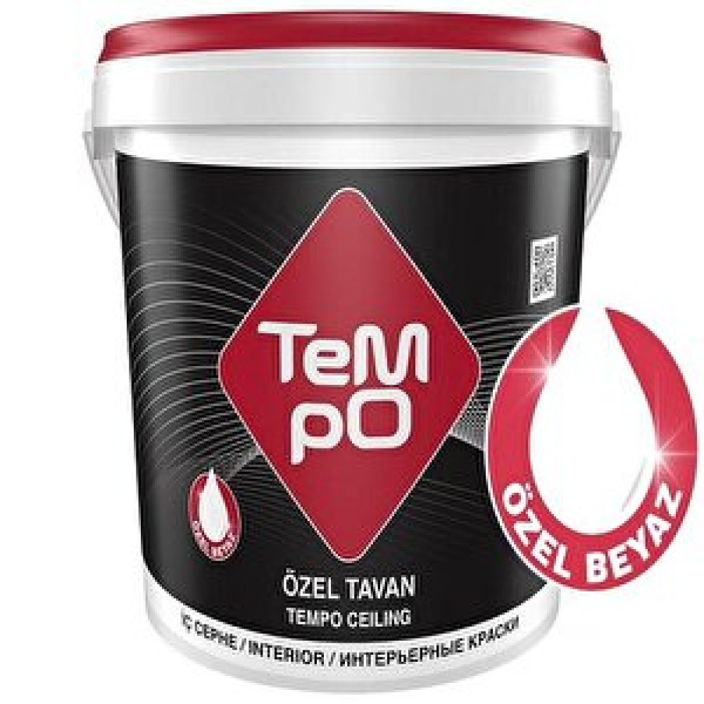 Tempo Özel Tavan 17.5 Kg Beyaz Boyalar Fiyatı
