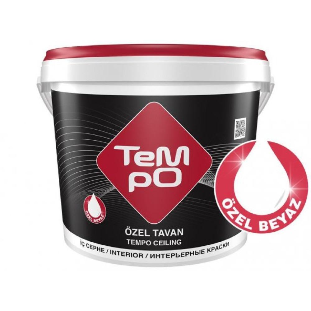 Tempo Ozel Tavan Boyasi 10 Kg Boyalar Fiyatı
