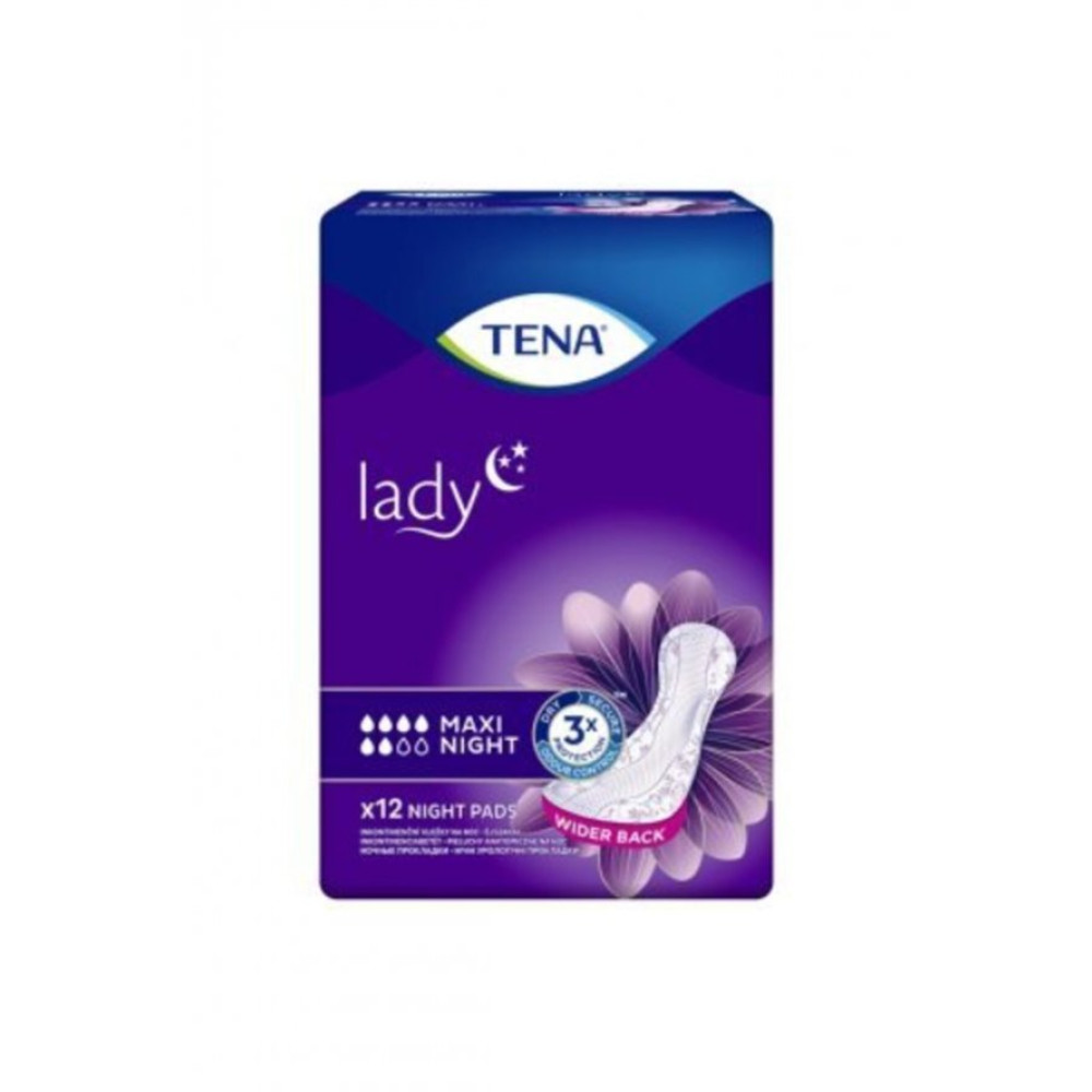 Tena Lady Maxi Night 6 Damla Kadin Mesane Pedi 12Li 3 Paket / 36 Adet Hasta Bezleri ve Temizliği Fiyatı