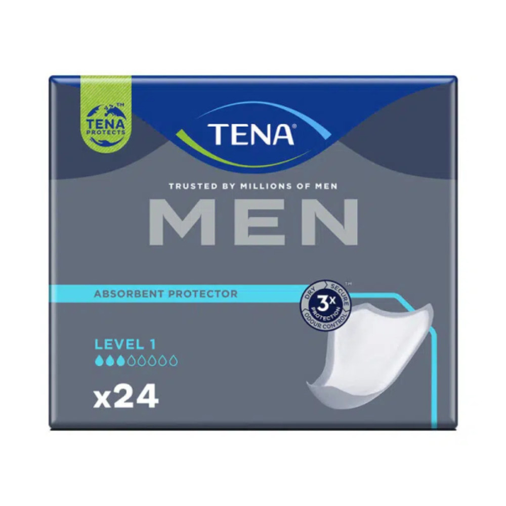 Tena Men Level-1, Erkek Mesane Pedi, 3 Damla, 24Lu Paket Hasta Bezleri ve Temizliği Fiyatı