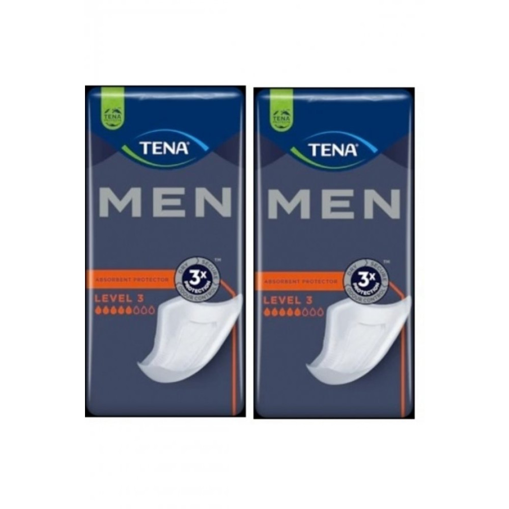 Tena Men Level 3 Erkek Mesane Pedi 16 Lı 2 Paket / 32 Adet Hasta Bezleri ve Temizliği Fiyatı