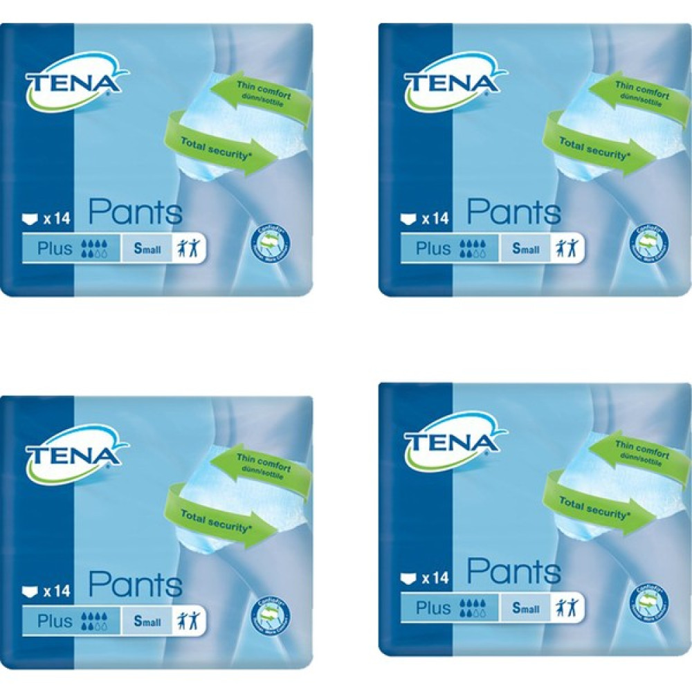 Tena Pants Plus Emici Small Boy Külotlu Hasta Bezi 14 Adet|4 Paket - S Hasta Bezleri ve Temizliği Fiyatı
