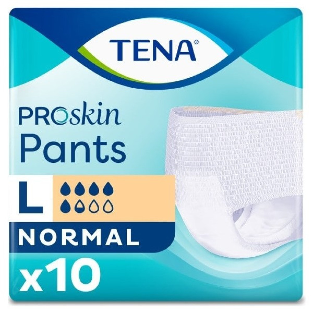 Tena Proskin Pants Normal Emici Külot, Büyük Boy (L),5.5 Damla 10'Lu Paket - L Hasta Bezleri ve Temizliği Fiyatı