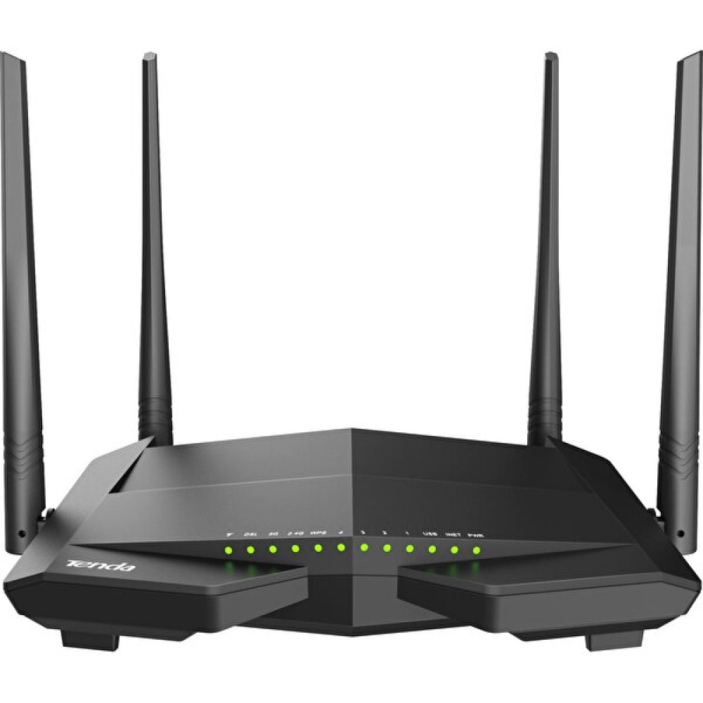 Tenda AC1200 Dual Band Kablosuz 4x Gigabit Port VDSL/ADSL Modem Router (Super VDSL Profil 35B) Modem Fiyatı