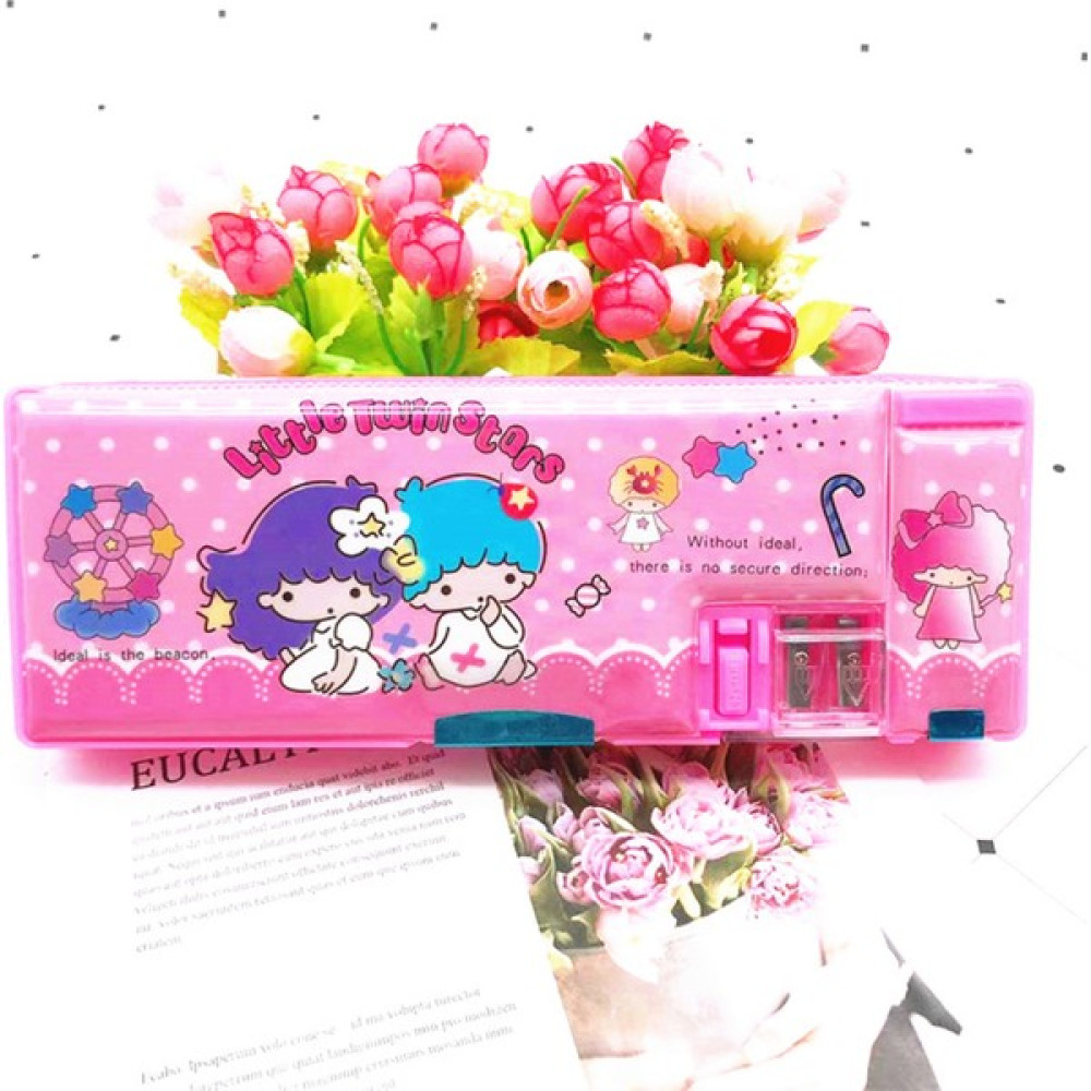 Tenghuishiye Çocuklar Için Karikatür Kalem Kalemlik Çok Bölmeli Kalem Kutusu Çocuklar Çocuk Erkek (Yurt Dışından) - 24.5*9*3.2cm - Açık Pembe Kalemlik (Kalem Kutusu) Fiyatı