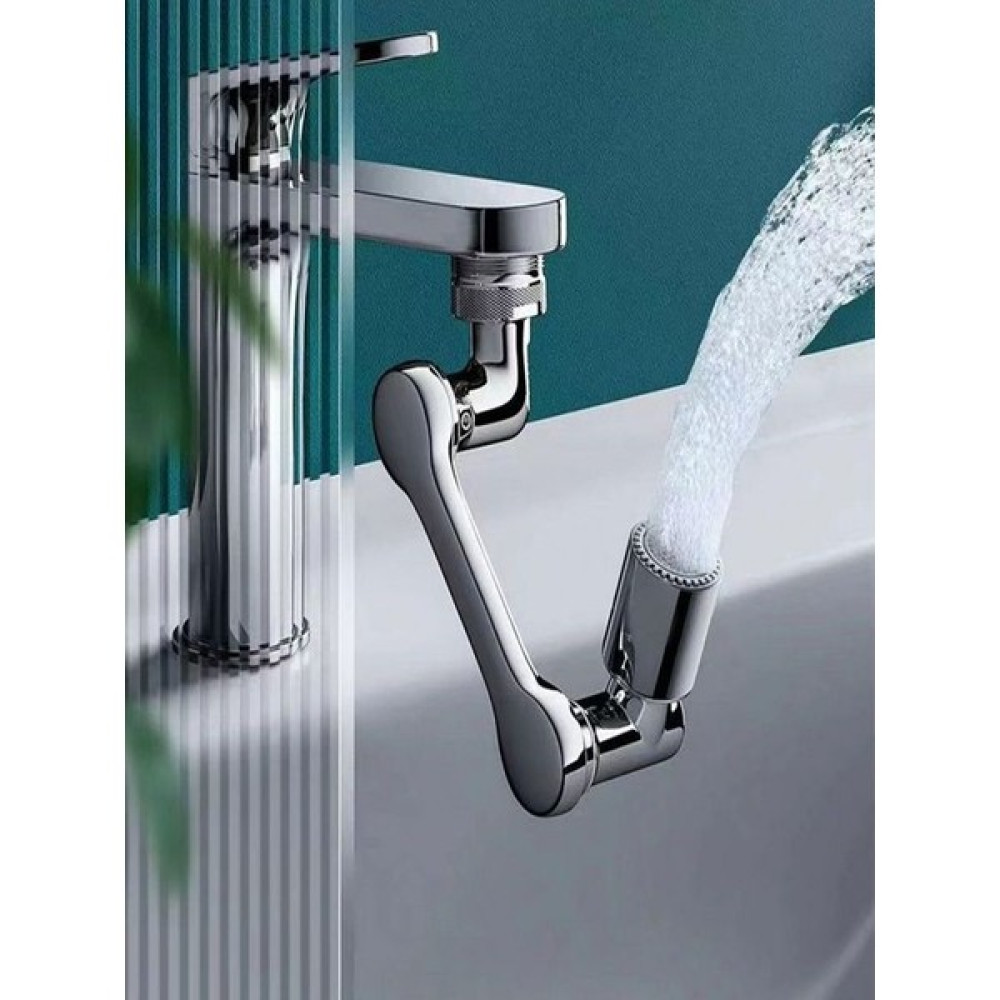 Tengiz Home Musluk Başlığı 1080 Derece Dönebilen 2 Modlu Mutfak Musluk Başlığı Banyo Musluk Ucu Evrensel Fonksiyonlu Başlık - Gümüş Oto Boyaları Fiyatı