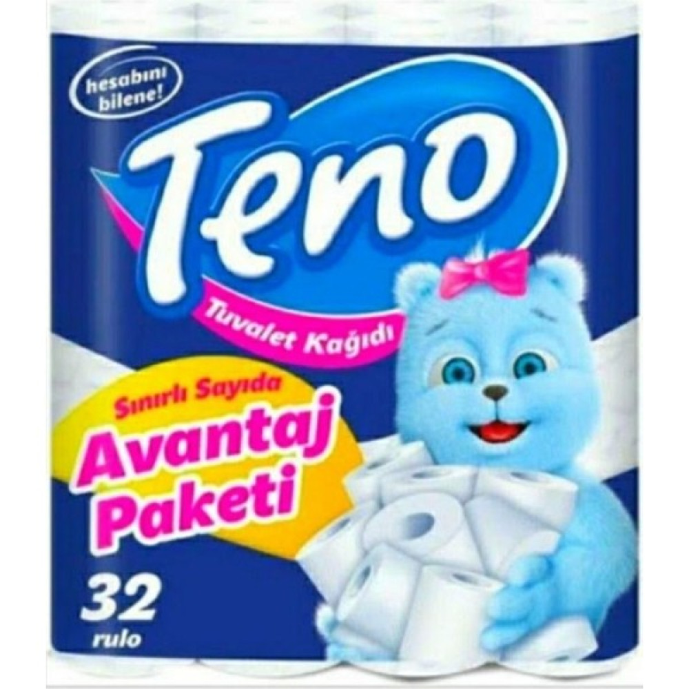 Teno Avantaj Paket Tuvalet Kağıdı 32 Rulo Tuvalet Kağıdı Fiyatı