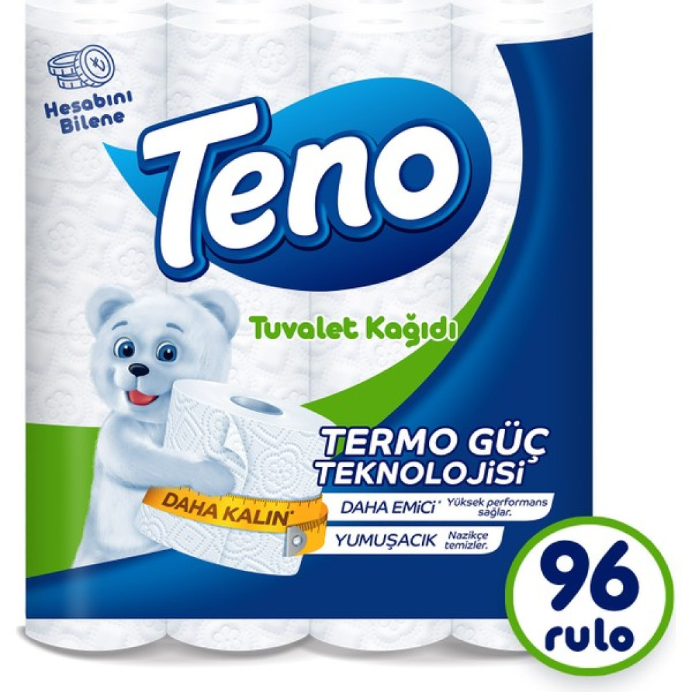 Teno Avantaj Paket Tuvalet Kağıdı 96 Rulo Tuvalet Kağıdı Fiyatı