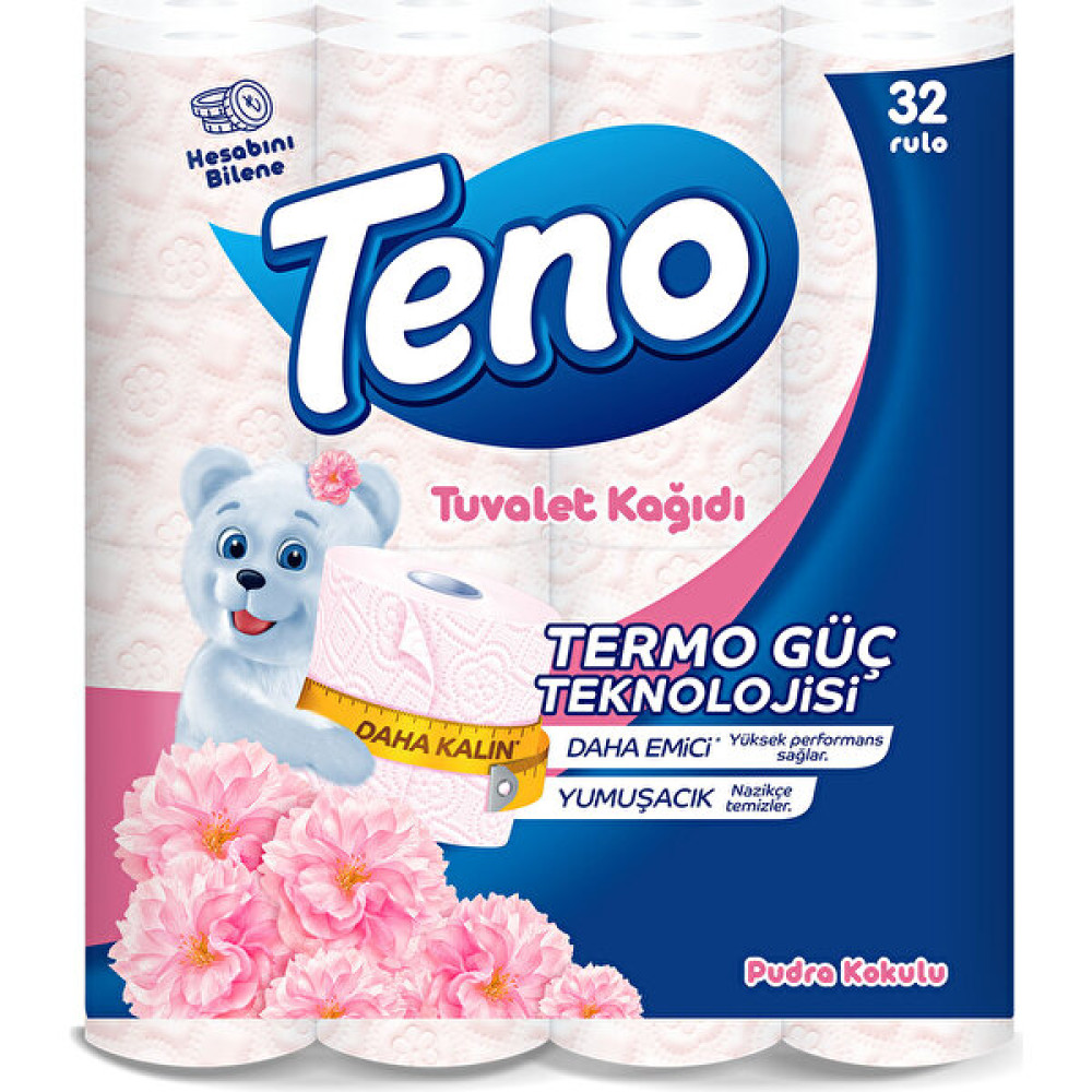 Teno Avantaj Paketi Parfüm Kokulu Tuvalet Kağıdı 32  Tuvalet Kağıdı Fiyatı