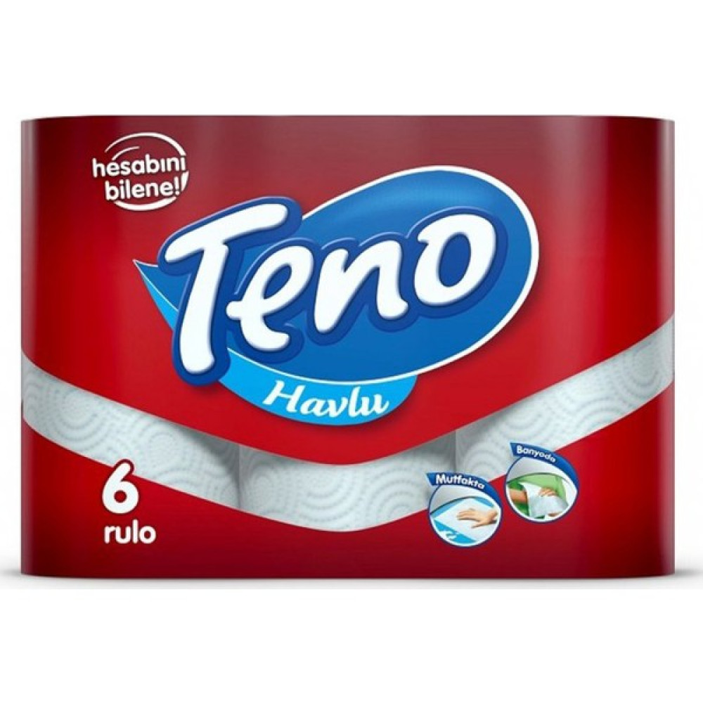 Teno Havlu 6'lı - 4'lü Koli Kağıt Havlu Fiyatı