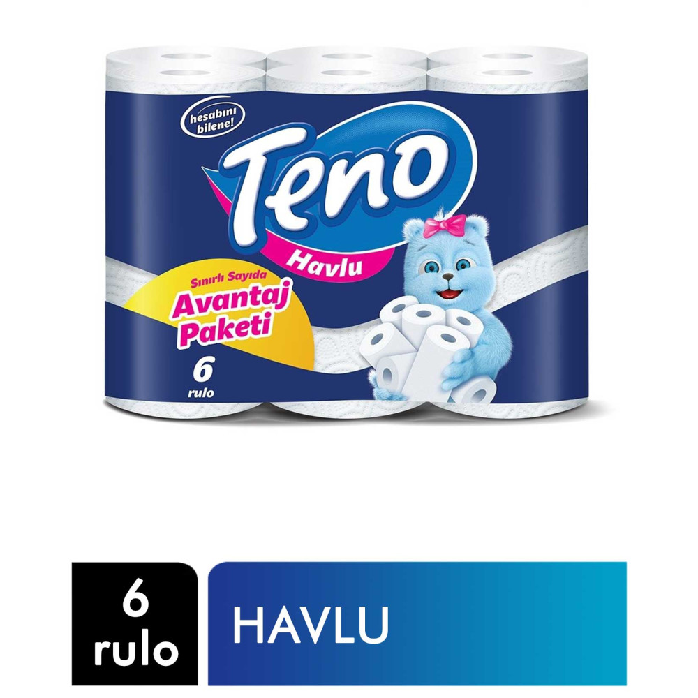 Teno Kağıt Havlu 6 Rulo Kağıt Havlu Fiyatı
