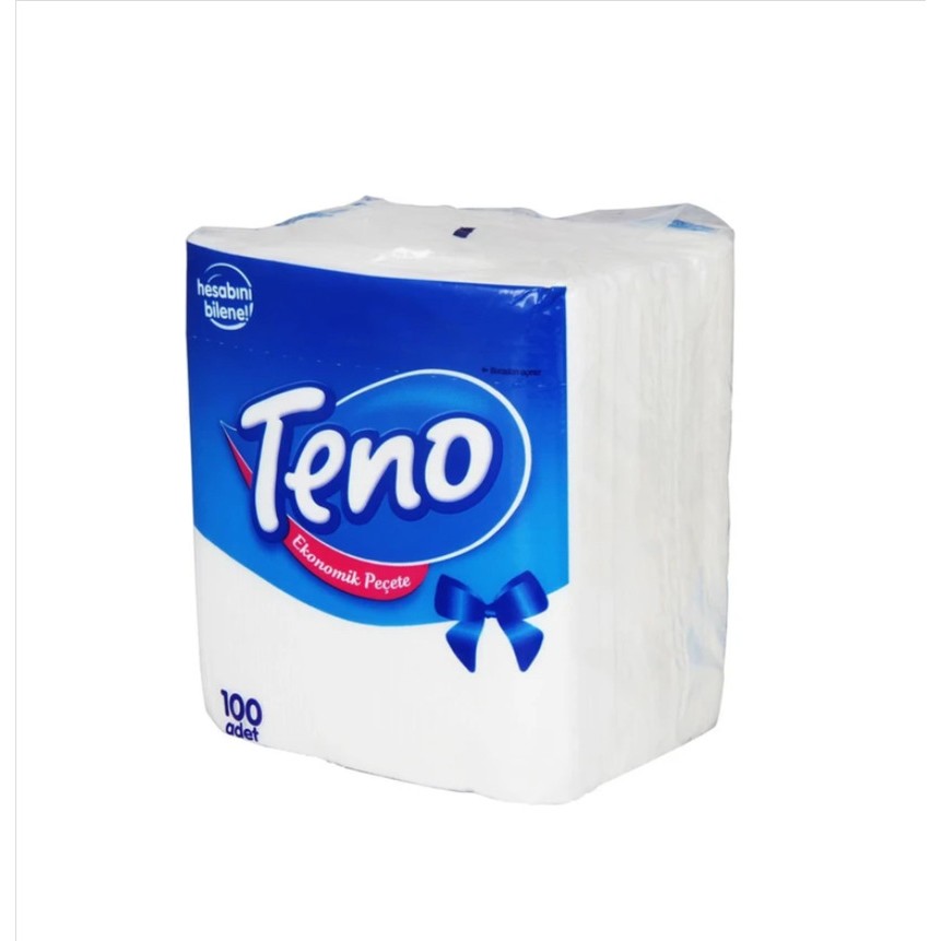 Teno Peçete 100 Lü 12 Paket - Beyaz Peçete Fiyatı
