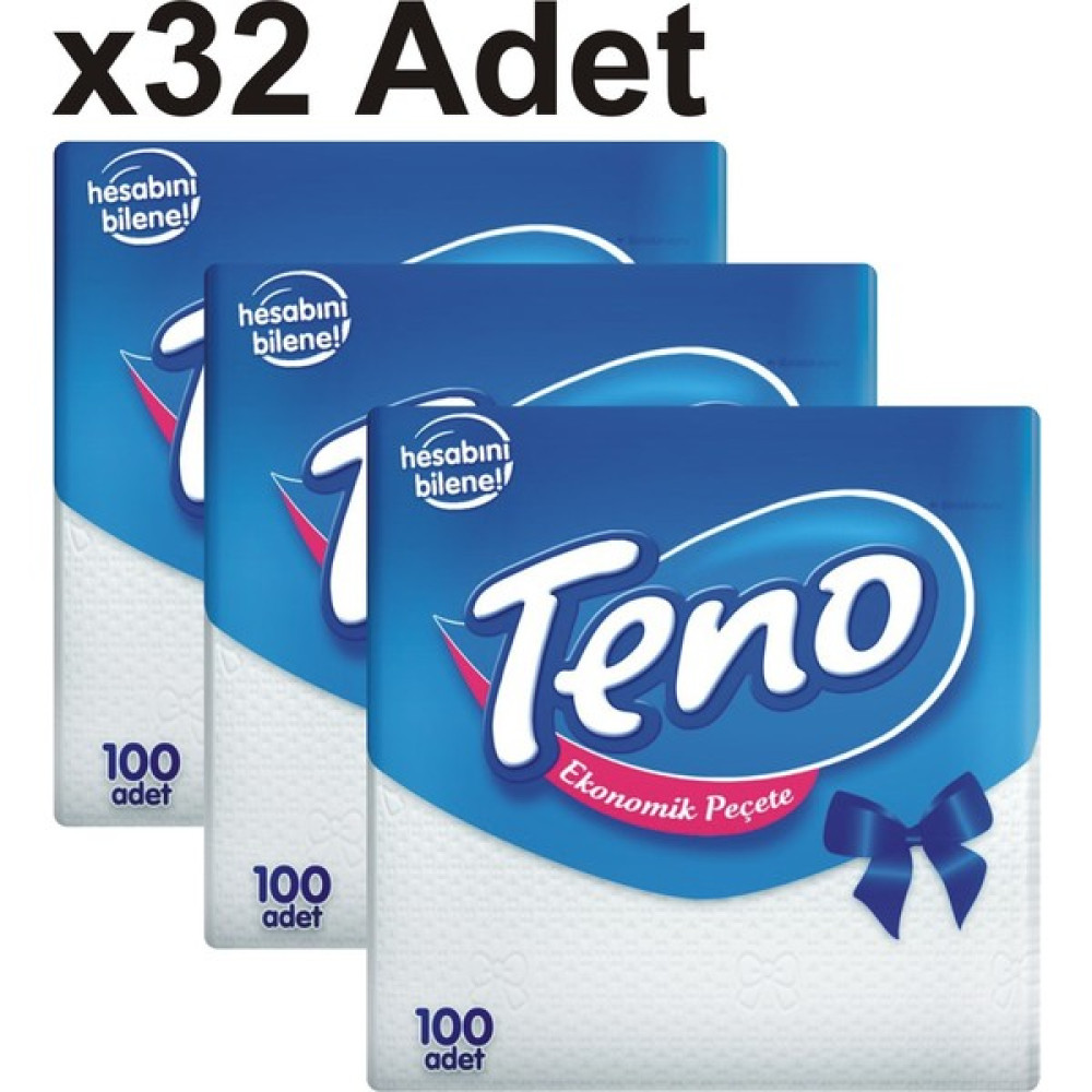 Teno Servis Peçete 100*32 Paket Peçete Fiyatı