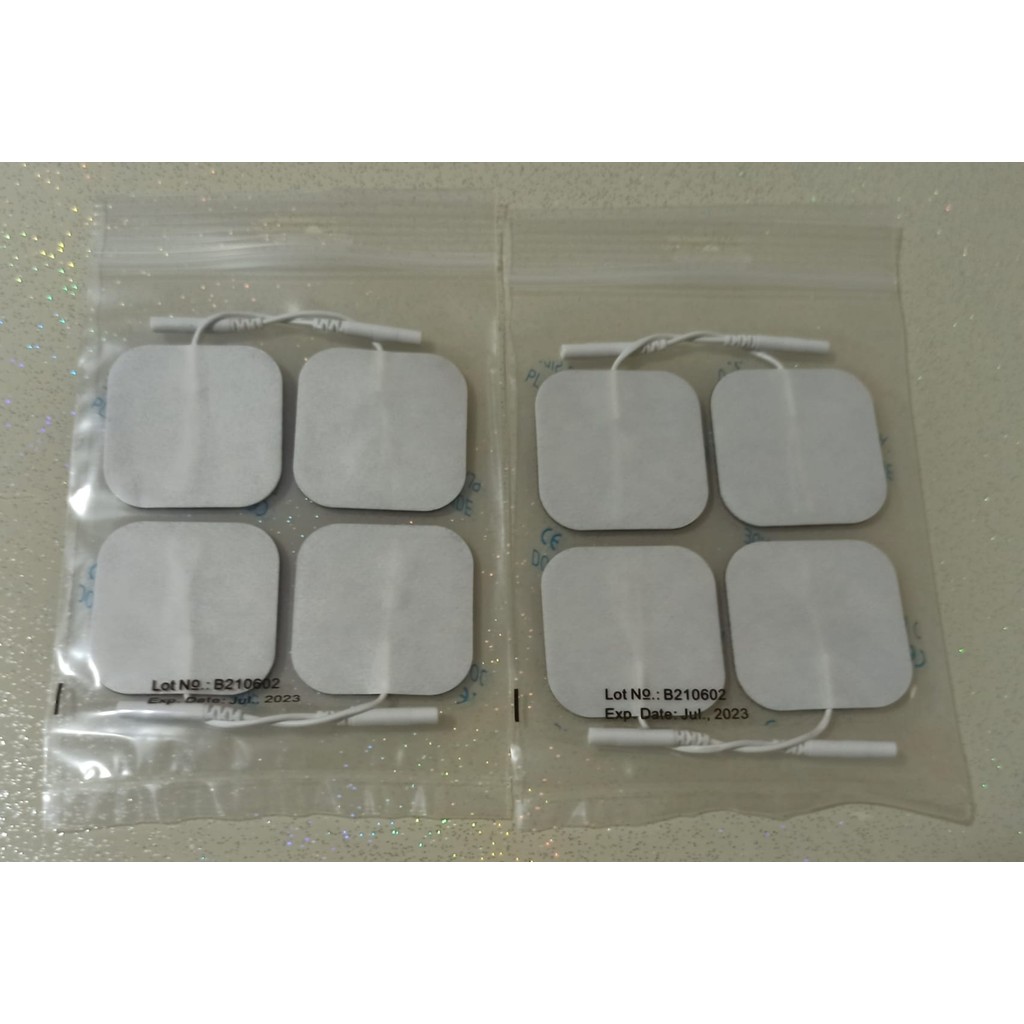 Tens Cihaz Kablolu Yedek Elektrot 5x5 Tens Pedi 4 Lü ( 2 Paket ) Diğer Fiyatı