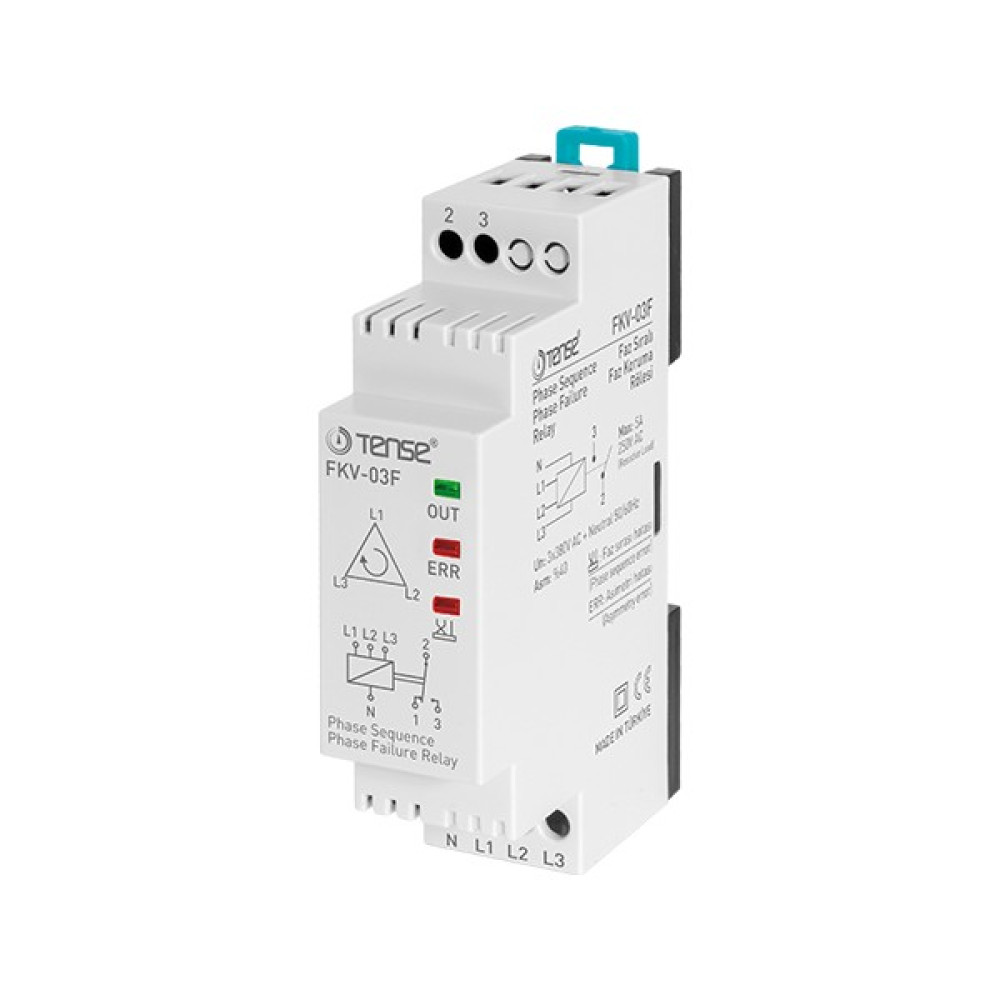Tense FKV-03F Faz Koruma Rölesi Elektrik ve Aydınlatma Fiyatı