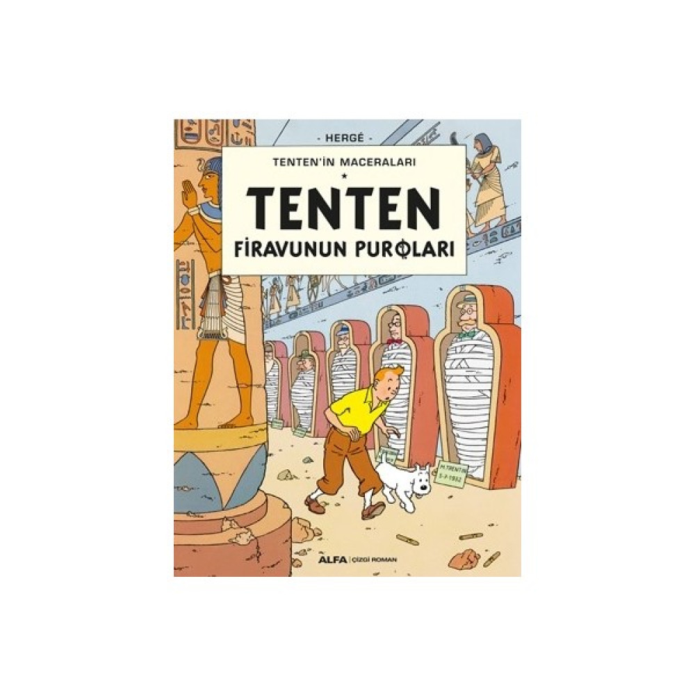 Tenten’in Maceraları Tenten Firavunun Puroları - Herge Çocuk Öykü Fiyatı