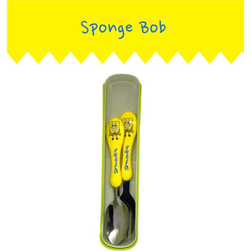 Teos Çocuk Kaşık Çatal Takımı Kutulu, sponge bob Çatal / Kaşık / Bıçak Takımları Fiyatı