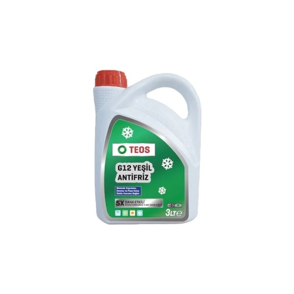Teos G12 -40C Antifiriz Yeşil 3 lt Antifiriz Fiyatı