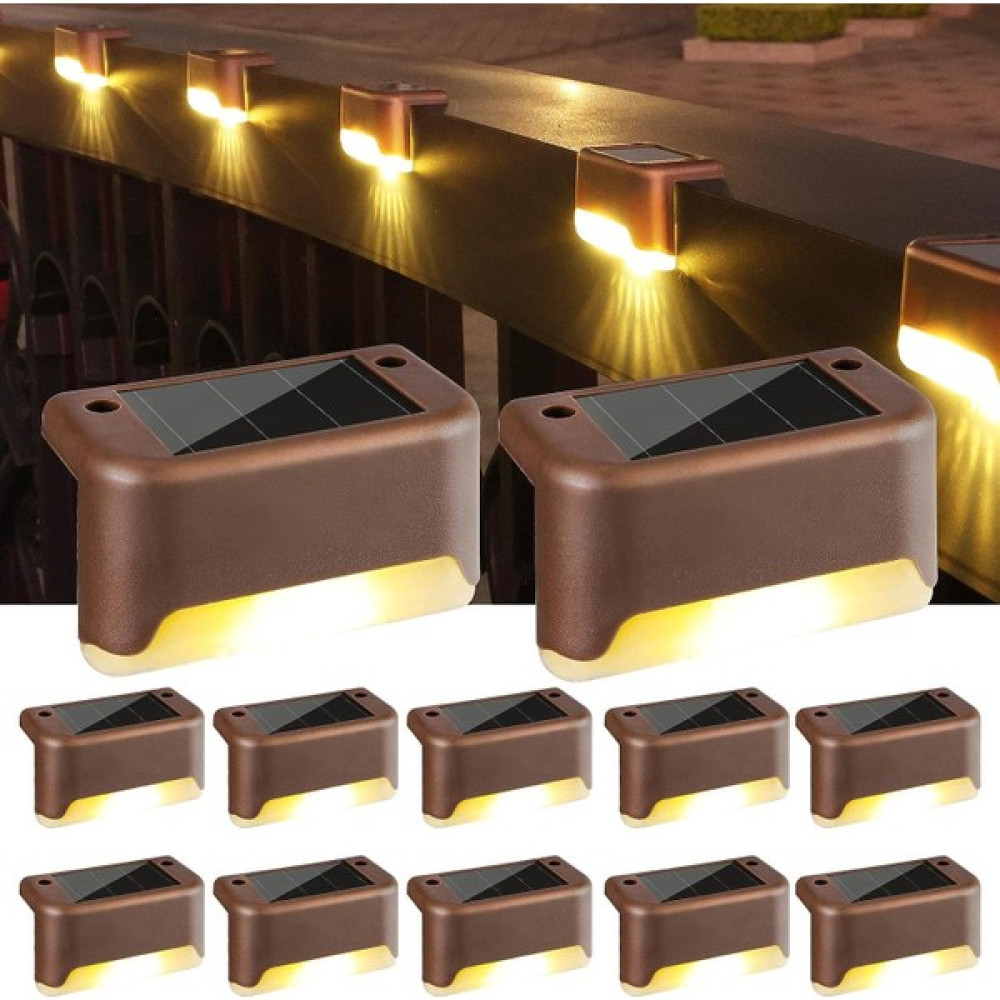 Teotake Güneş Işığı Dış Mekan 12 Paket, LED Güneş Işığı Dış Mekan Su Geçirmez Duvar Lambası Bahçe Işığı (Yurt Dışından) - Kahverengi Dış Mekan & Bahçe Oyuncakları Fiyatı
