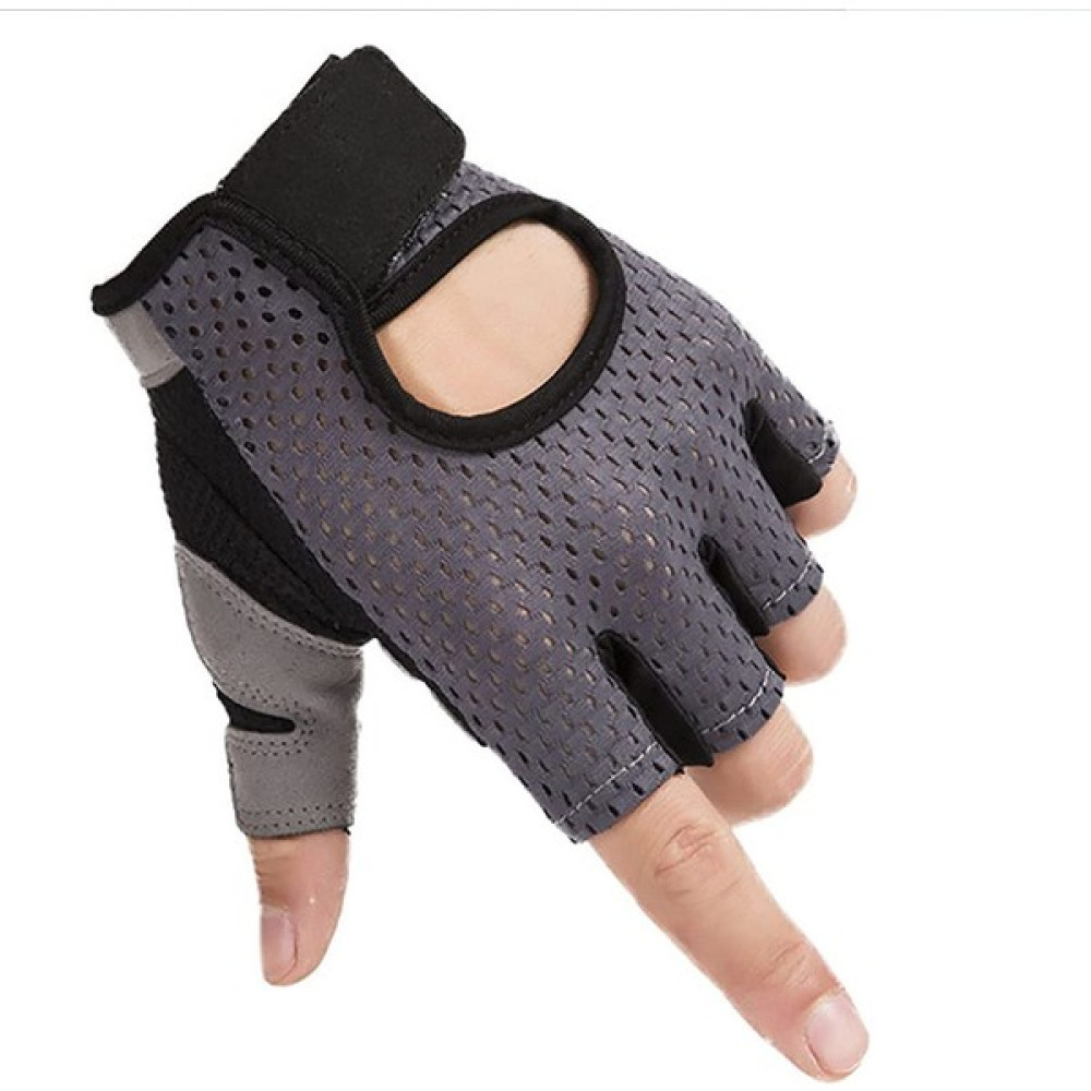 Teotake Yarım Parmak Eldiven Grey-Xl (Yurt Dışından) Bisiklet Aksesuarları Fiyatı