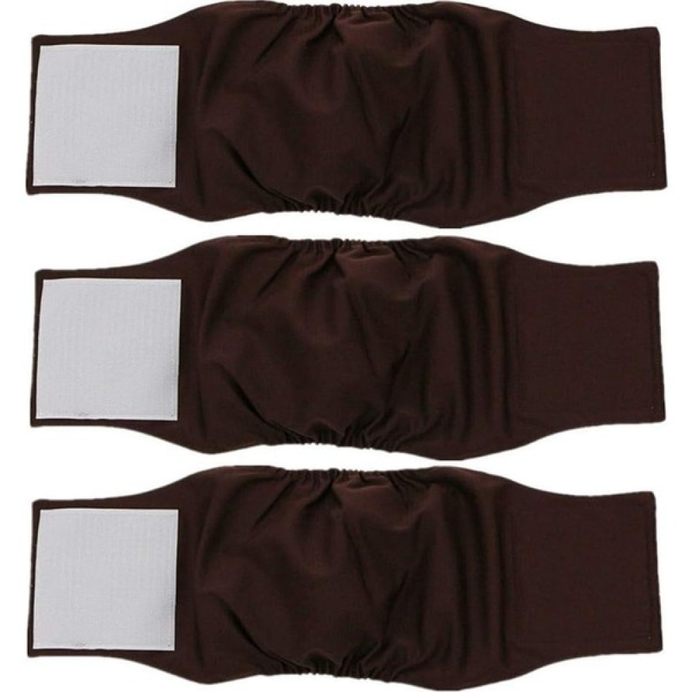 Teotake Yıkanabilir Erkek Köpek Bezi (3'lü Paket) Yeniden Kullanılabilir Dog Wee Gözleri Bağlı Köpek Bezi (M(34-44CM)) (Yurt Dışından) - Siyah Evcil Hayvan Ürünleri Fiyatı