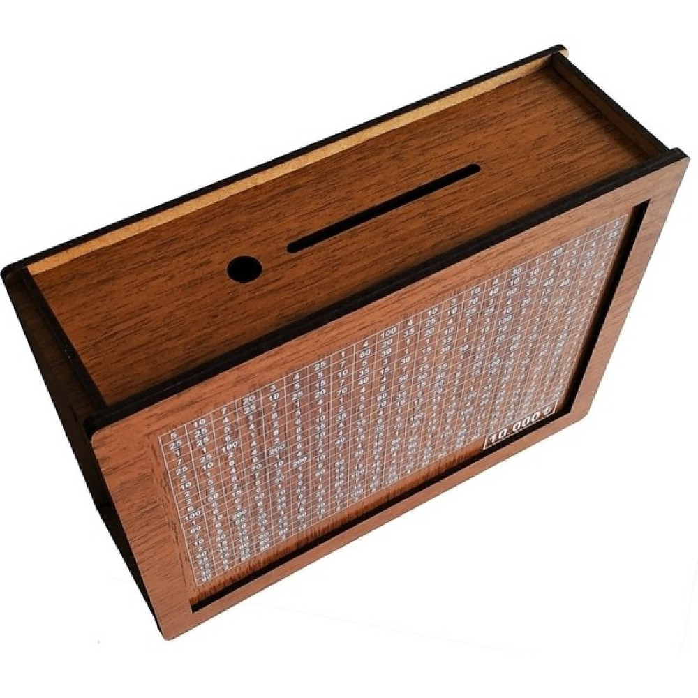 Tepaxi Parabox - 10.000TL Kumbara - Para Biriktirme Kutusu Cash Box 25*17*7 cm - 17*25*7 Hediyelik Eşya Fiyatı