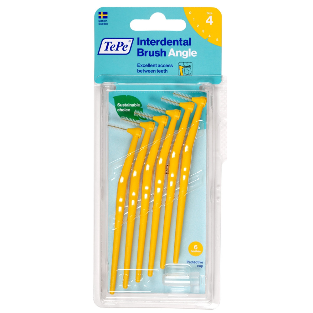 TePe Angel Arayüz Fırçası Sarı 0.7 Mm 6 Lı Diş Fırçaları Fiyatı