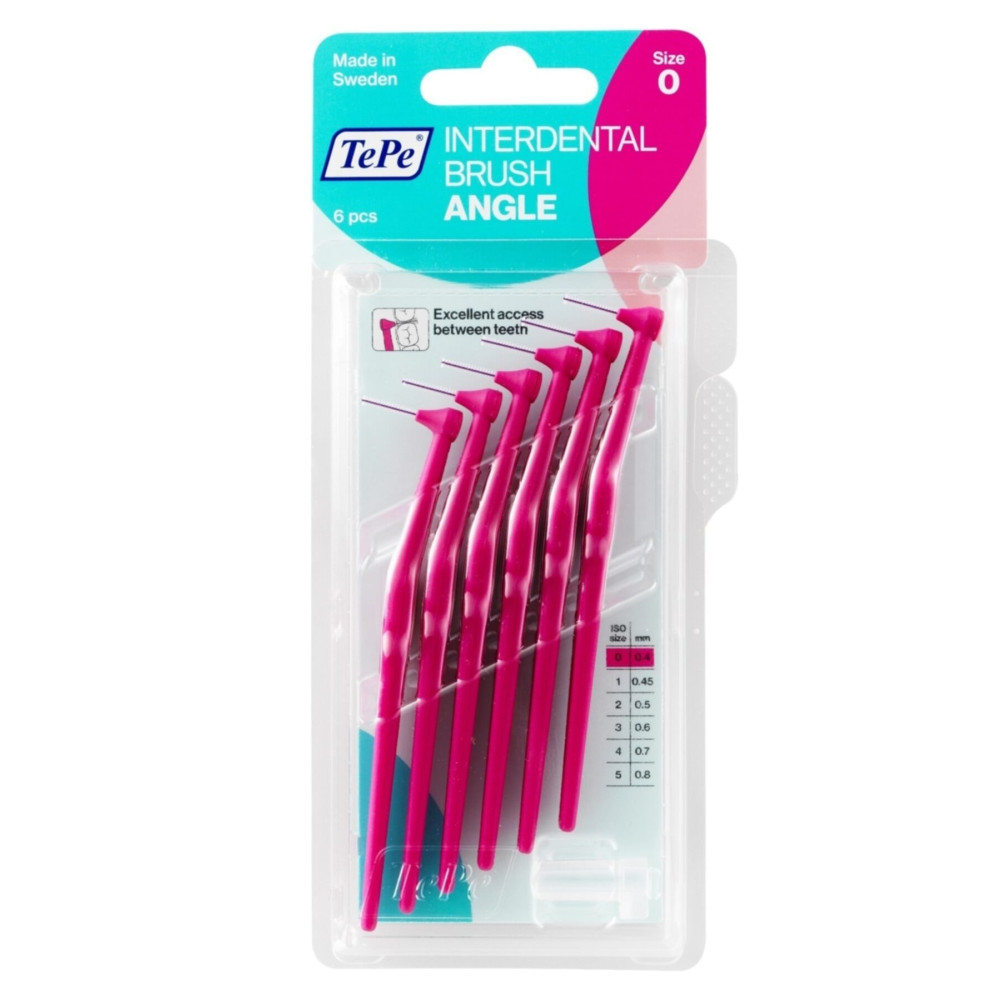 TePe Angle Arayüz Fırçası Pembe 0.4 mm 6lı Diş Fırçaları Fiyatı
