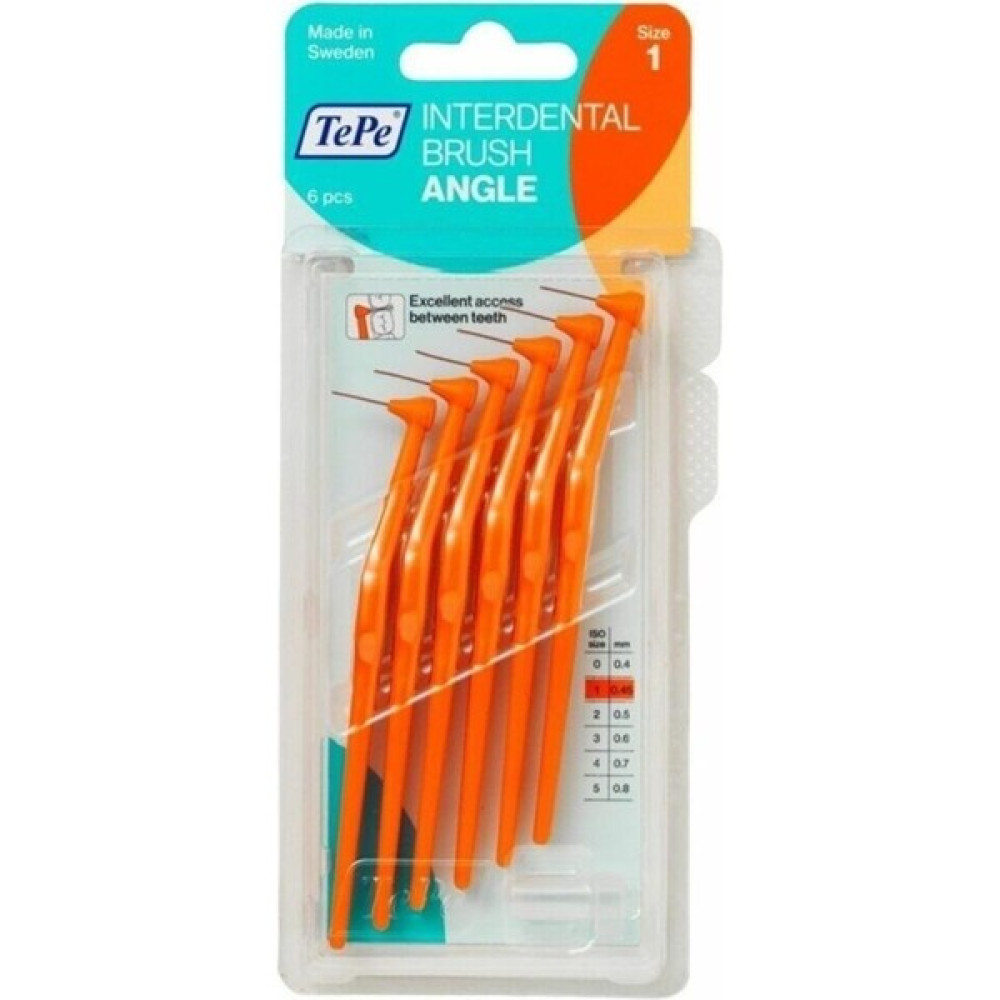 Tepe Angle Saplı Arayüz Fırçası Turuncu 0,45 Mm 6 Lı Diş Fırçaları Fiyatı