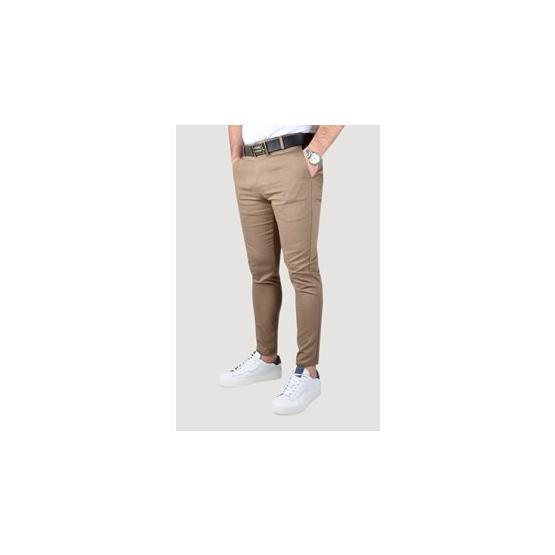 Terapi Man 9Y-2200196-008 Kahverengi Keten Erkek Pantolon