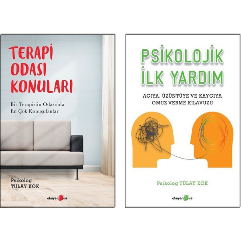 Terapi Odası Konuları + Psikolojik Ilk Yardım - Tülay Kök 2 Kitap Set Kişisel Gelişim ve Psikoloji Fiyatı