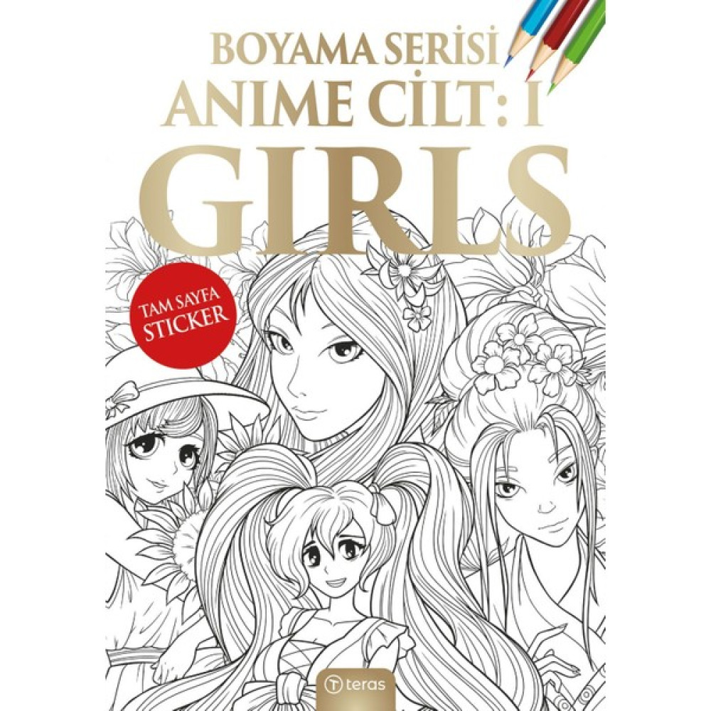 Teras Kitap Anime Boyama Cilt I: Girls Diğer Fiyatı