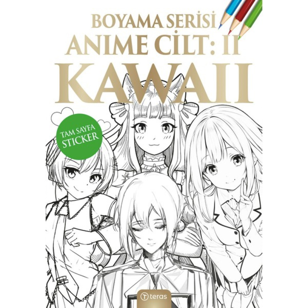 Teras Kitap Anime Boyama Cilt Iı: Kawaii Diğer Fiyatı