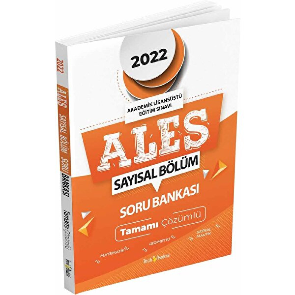 Tercih Akademi 2022 ALES Sayısal Tamamı Çözümlü Soru Bankası ALES Fiyatı