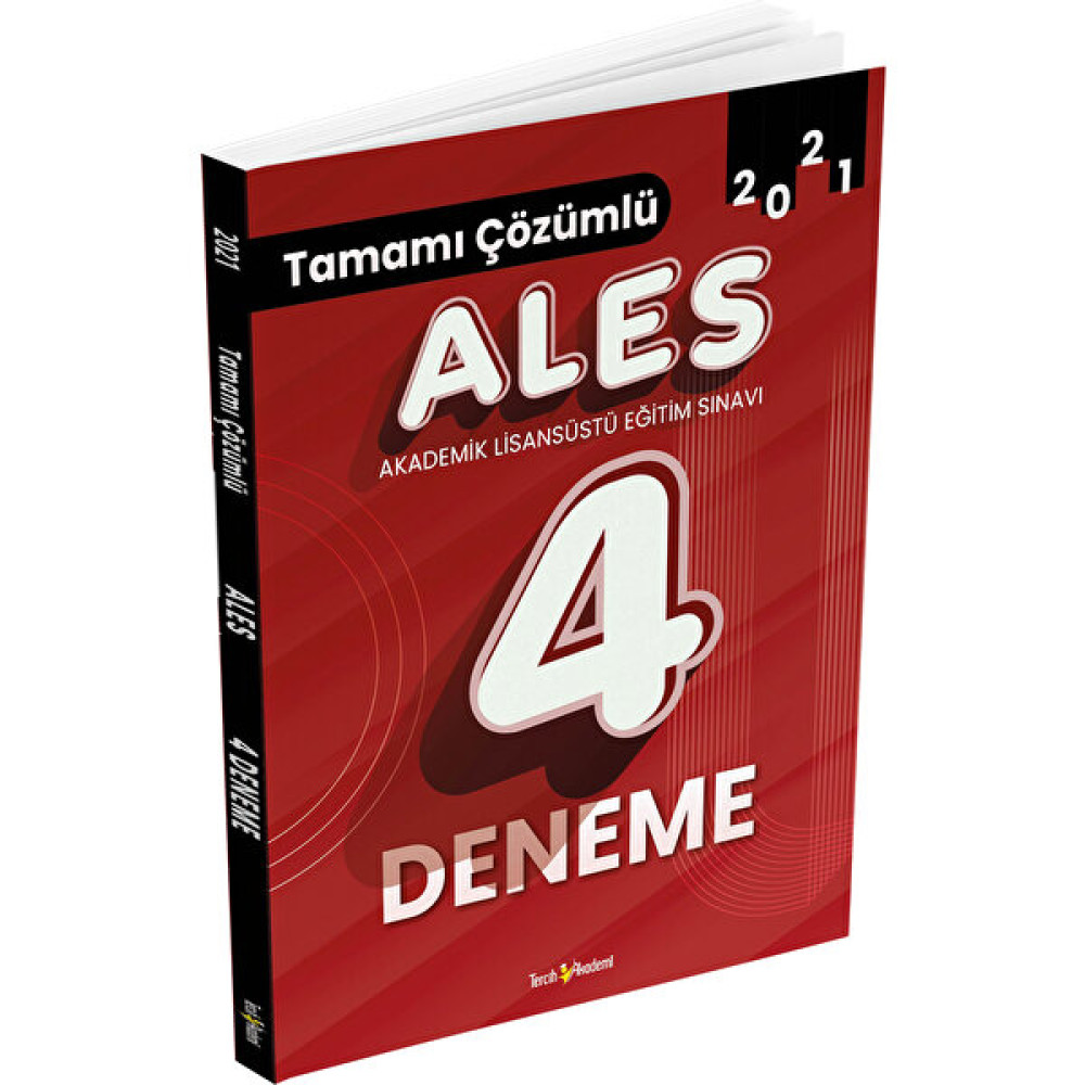Tercih Akademi ALES Tamamı Çözümlü 4 Deneme ALES Fiyatı