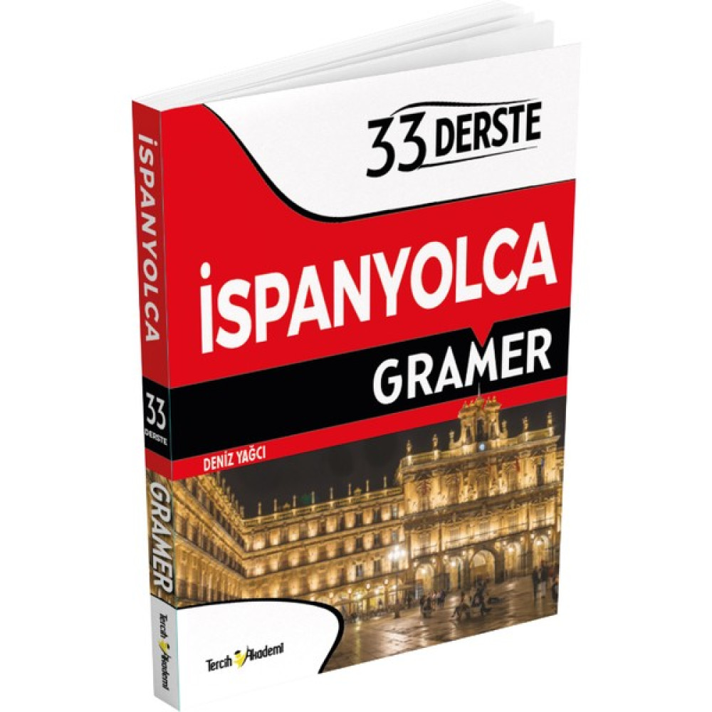 Tercih Akademi Yayınları 33 Derste İspanyolca Gramer (ENZO KAGIT 2 HAMUR) - TEMEL SEVİYE Yabancı Dil Öğretici Kitaplar ve Eğitim Setleri Fiyatı