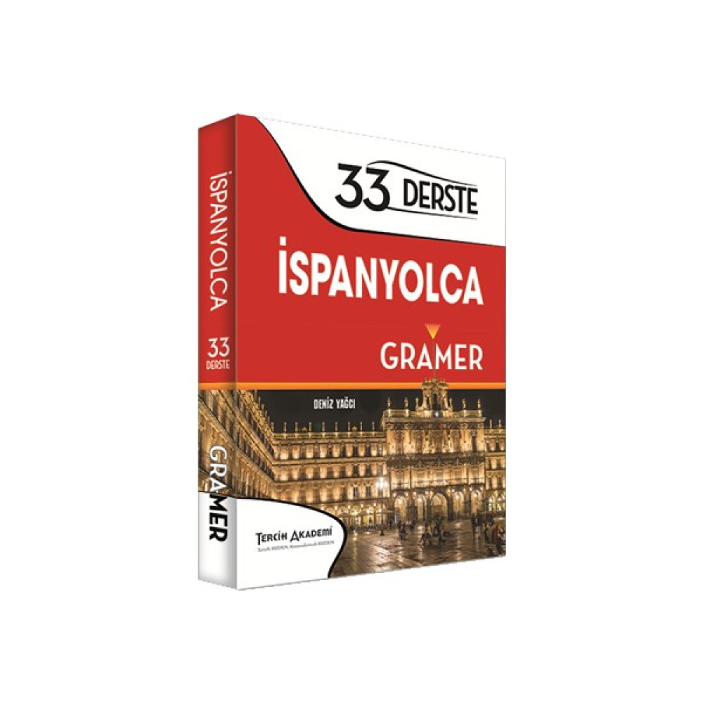Tercih Akademi Yayınları İspanyolca Gramer - 33 Derste İspanyolca Gramer Yabancı Dil Öğretici Kitaplar ve Eğitim Setleri Fiyatı