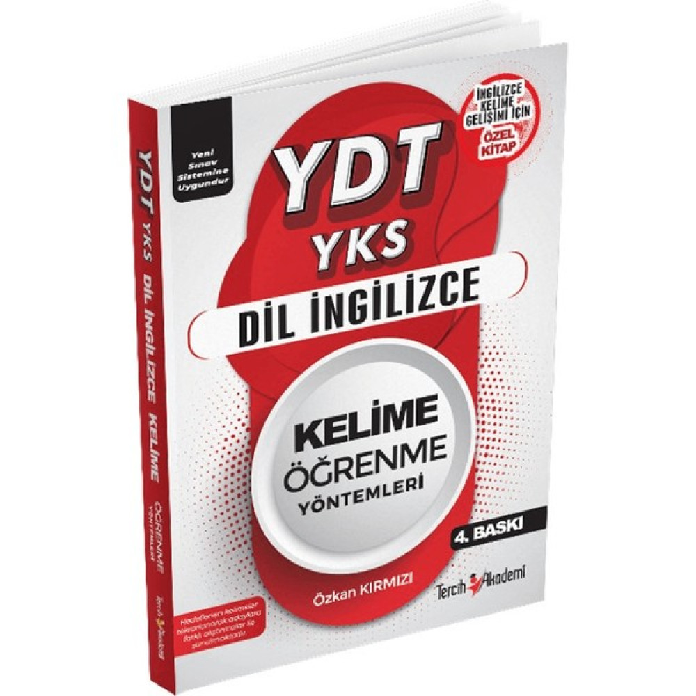 Tercih Akademi Yayınları Ydt Yks Dil İngilizce Kelime Öğrenme Yöntemleri - Özkan Kırmızı YDS Fiyatı