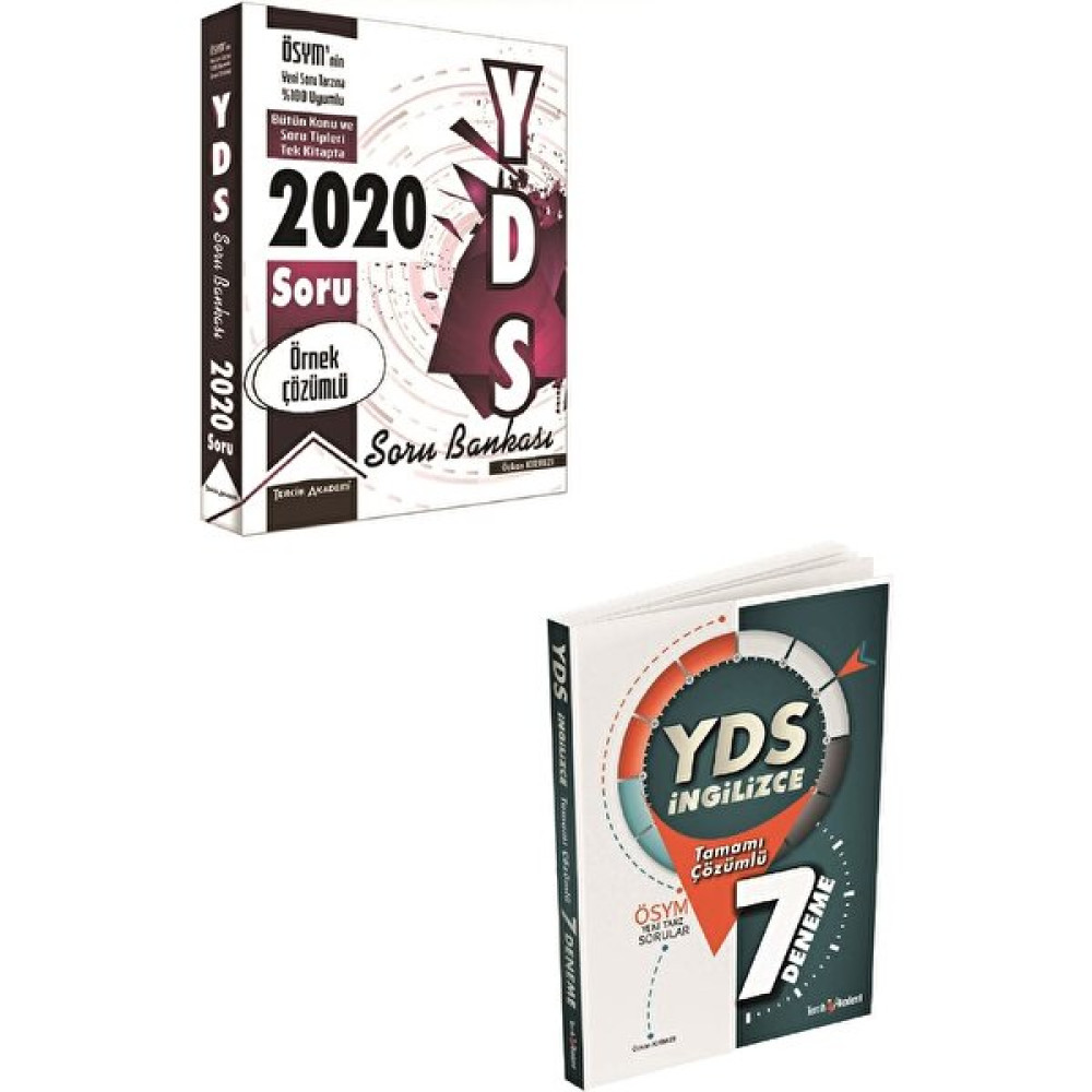 Tercih Akademi Yds 2020 Soruluk Soru Bankası+Yds Ingilizce Tamamı Çözümlü 7 Deneme YDS Fiyatı