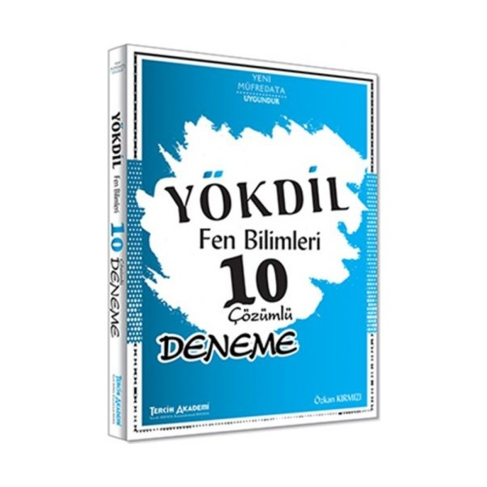 Tercih Akademi Yökdil Fen Bilimleri 10 Çözümlü Deneme - Özkan Kırmızı YDS Fiyatı