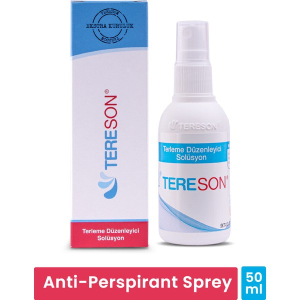 Tereson El Ayak Koltuk Altı Terleme Önleyici ve Ter Kokusuna Karşı Koruma Antiperspirant Sprey 50 ml Deodorantlar Fiyatı