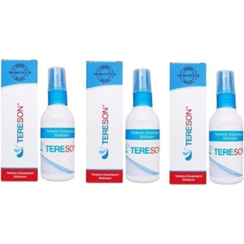 Tereson El Ayak ve Koltuk Altı Terlemesine Çözüm 50 ml x 3 Kutu Deodorantlar Fiyatı