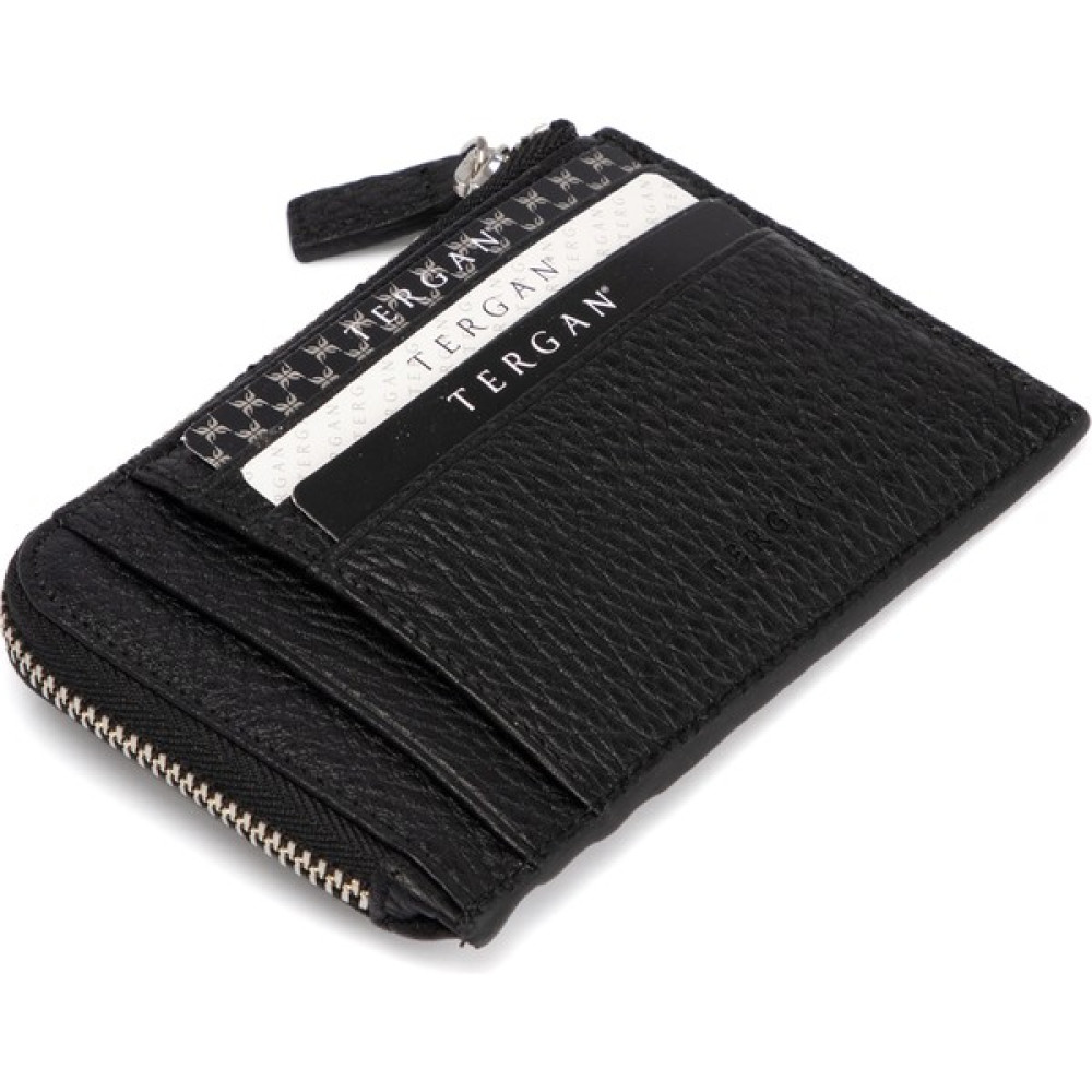 Tergan Siyah Deri Unisex Kredi Kartlık 00265A41 Erkek Kartlık Fiyatı