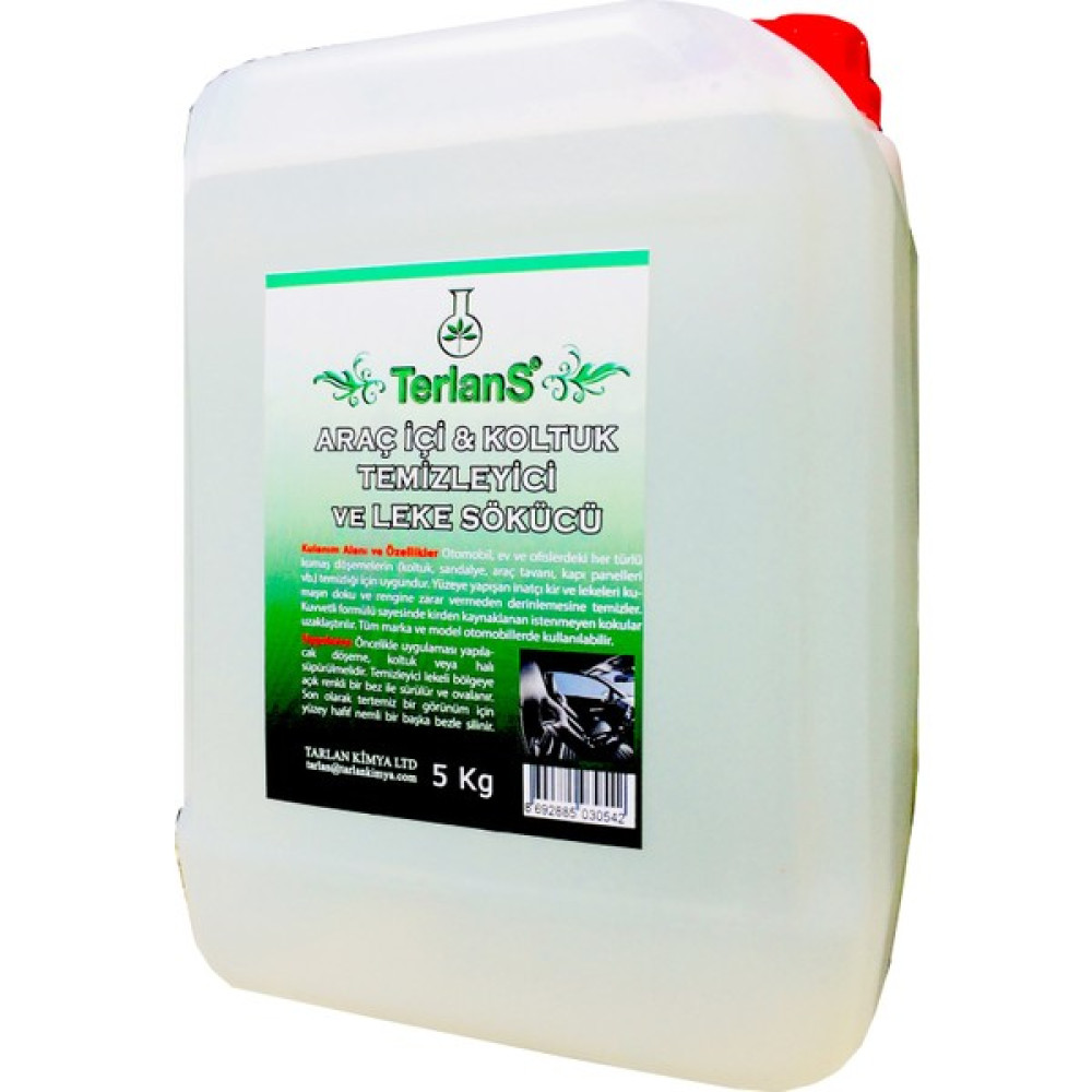 Terlans Araç içi Koltuk Halı Temizleyici & Leke Sökücü 5 Kg Halı Şampuanı Fiyatı