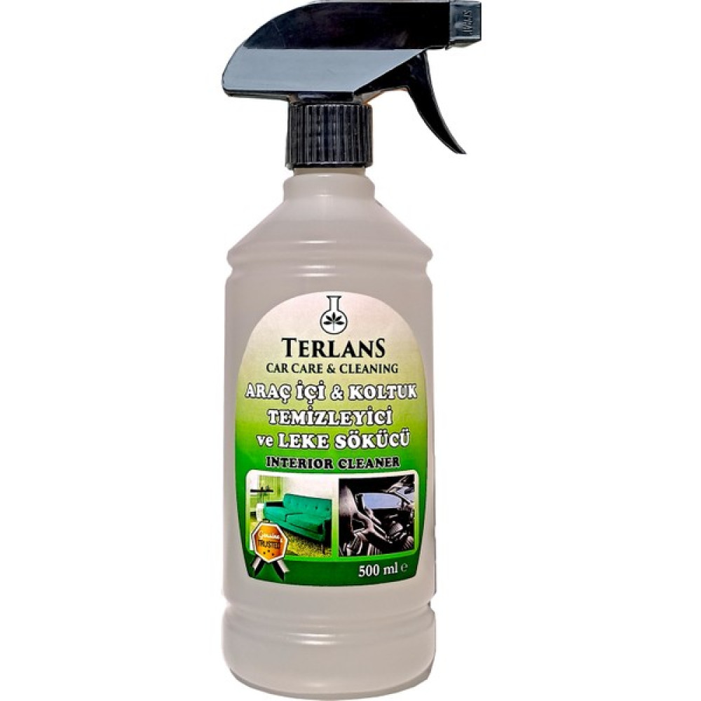 Terlans Araç içi Koltuk Halı Temizleyici & Leke Sökücü 500 ml Halı Şampuanı Fiyatı