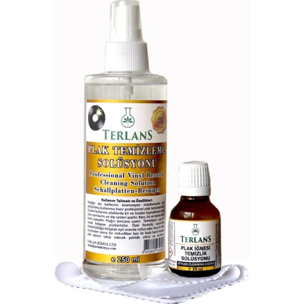 Terlans Retro Plak ve Iğne Temizleme Bakım Seti  (Gramofon Pikap - Plak Çalar) Vinyl Record - Stylus Cleaner Pikap & Aksesuarları Fiyatı