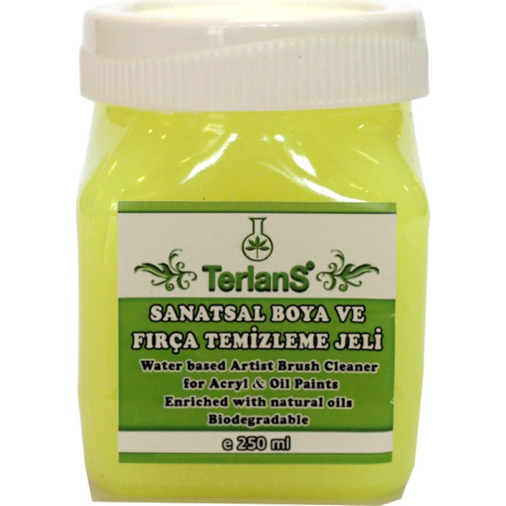 Terlans Sanatsal Boya ve Fırça Temizleme Jeli 250 ml Fırça Fiyatı