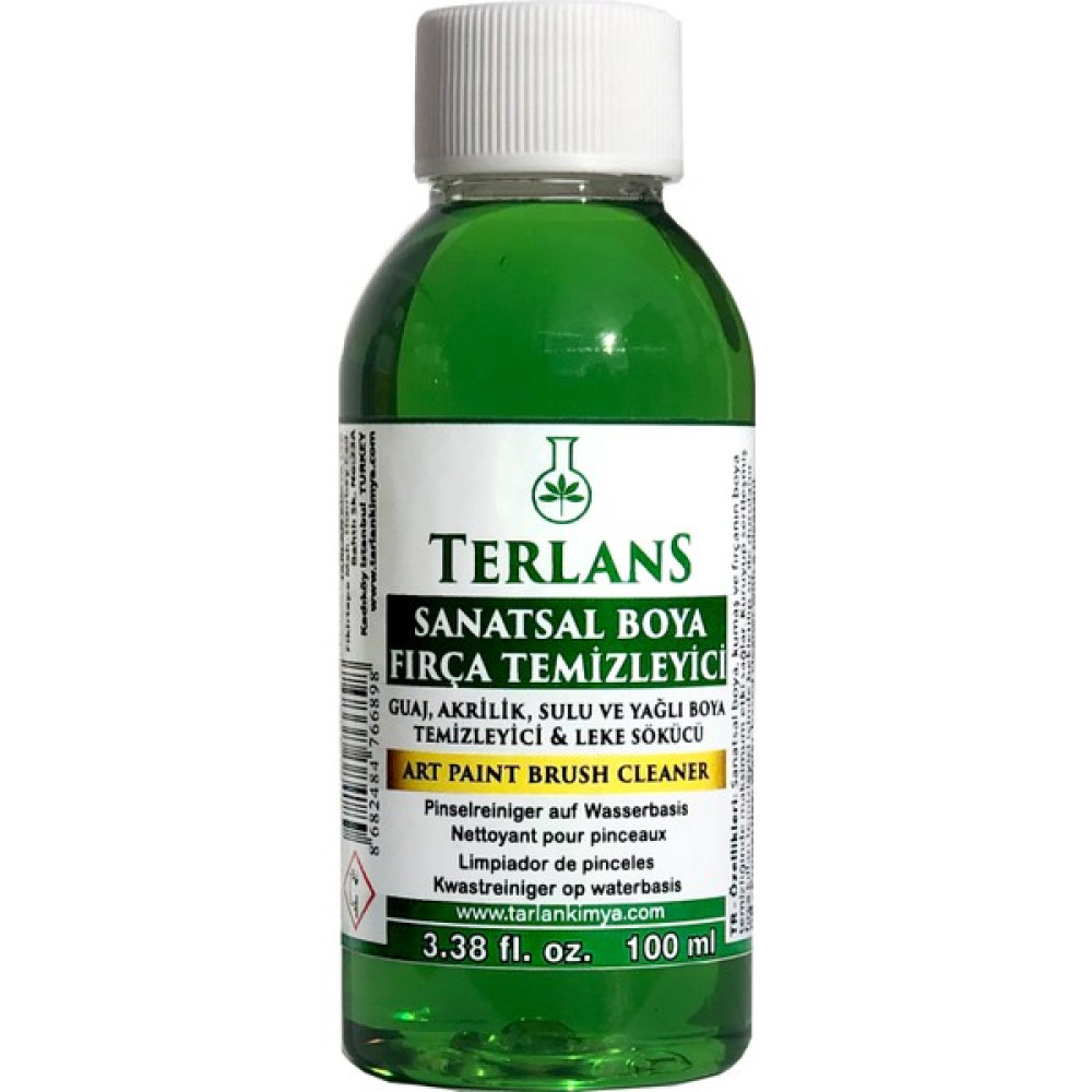 TerlanS Sanatsal Boya ve Fırça Temizleyici Yağlı ve Akrilik Boya Temizleyici - 100 ml Sanatsal Malzemeler Fiyatı